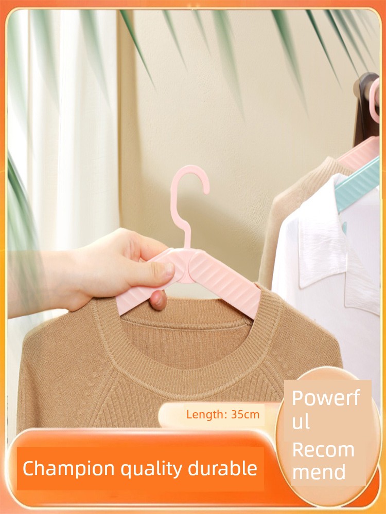 Travel Hanger Foldable Hanger Portable Travel Business Trip Clothes Fantastic Rack Clothes Hanger Multifunctional For Home Clothespin