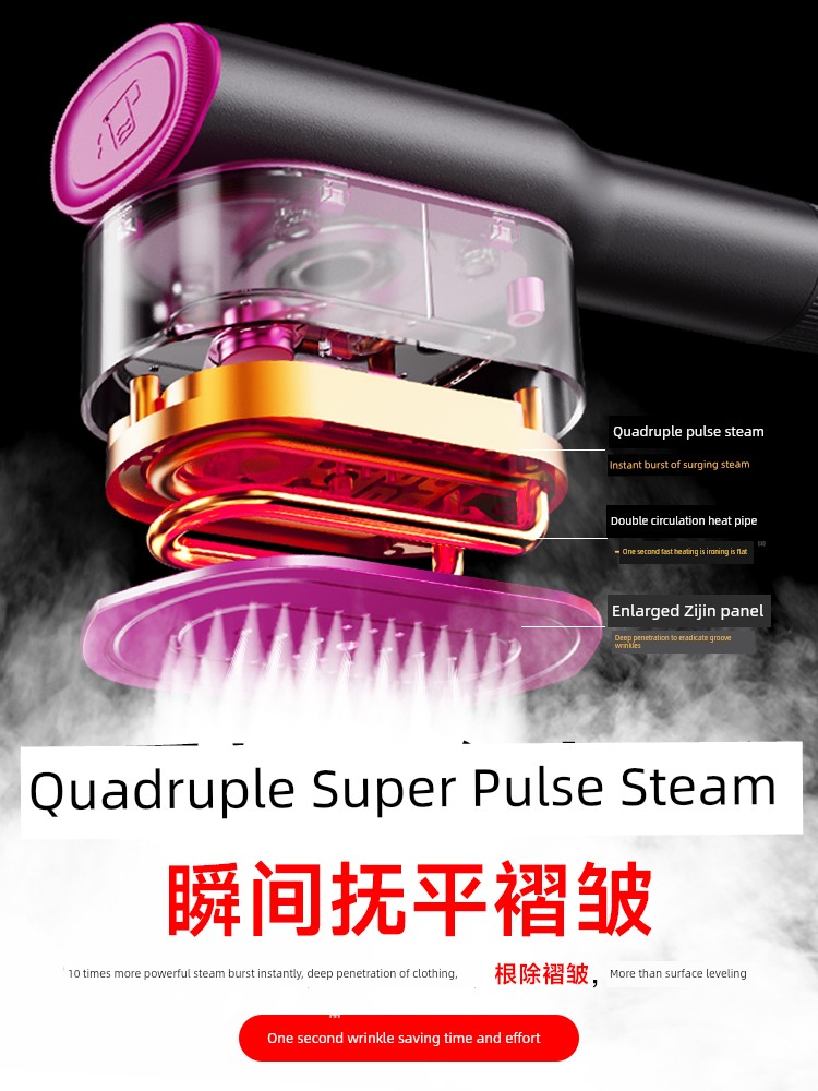 Ox Handheld Garment Steamer Pressing Machines For Home Small Iron Portable Steam and Dry Iron Fabulous Clothes Ironing Equipment