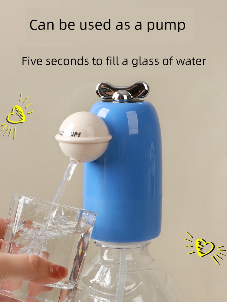 Barreled Water Pump For Home Mineral Water Pure Water Automatic Pump Cute Wireless Electric Water Pump Handy Gadget