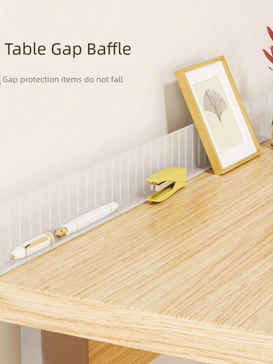 Japanese-Style Cutting Mirror Cabinet Surrounding Border Partition Bookcase Table Side Gap Baffle Drawer Small Object Combination Storage Partition