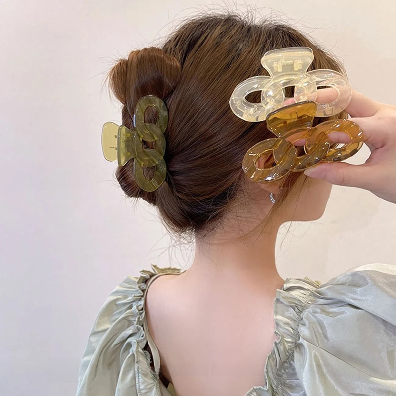 K-style Minimalist Back Head Fancy Summer Barrettes
