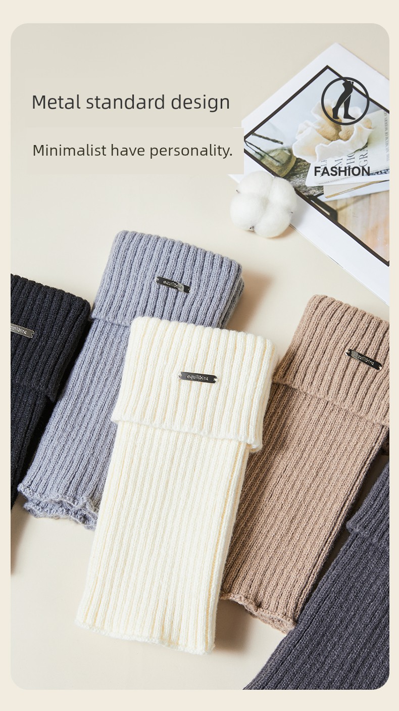 Warm & Cozy Women's Sock Pile Boot Leg Warmers