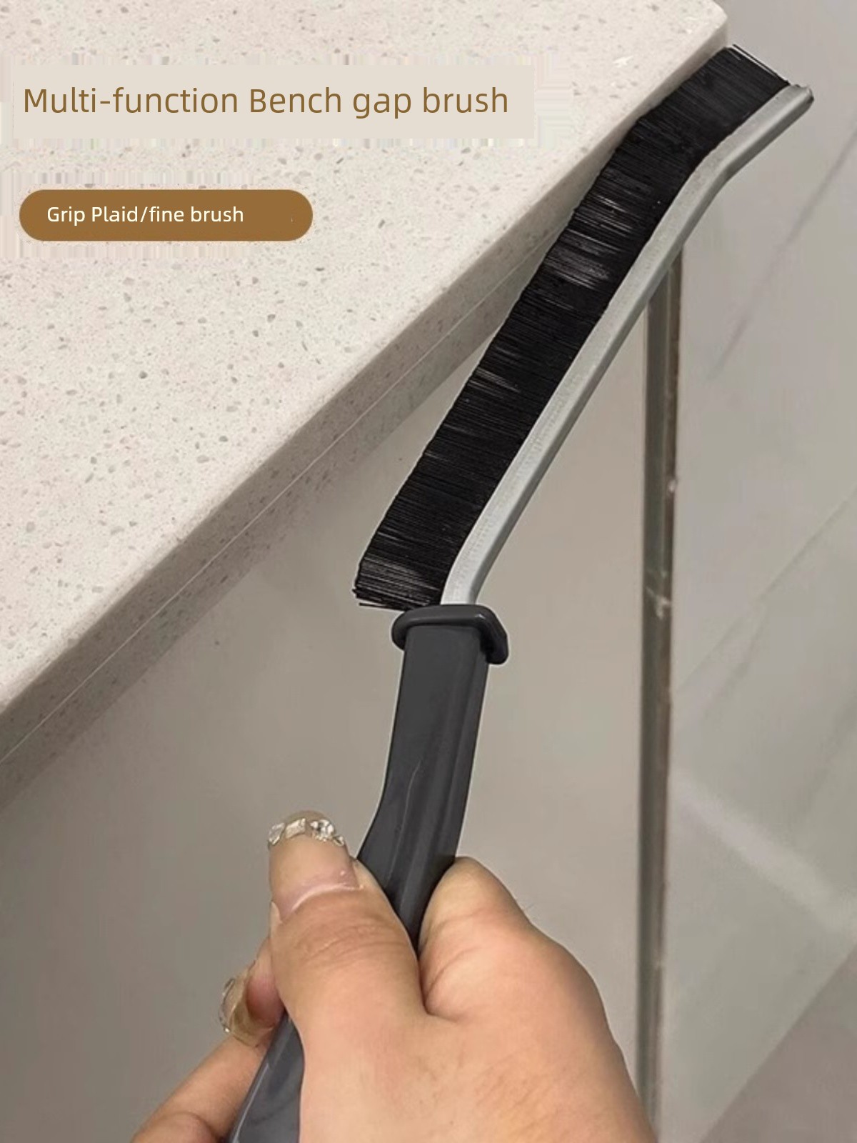 Gap Brushes Bathroom Kitchen Fine Seam Brush Toilet Cleaning Brush Multifunctional Window Seam Groove Dust Brush Scrubbing Brush