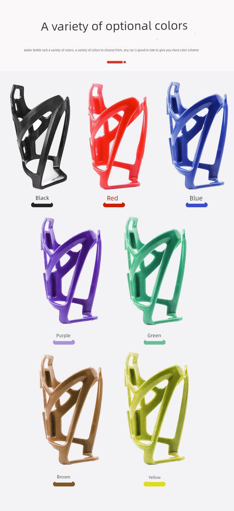 Ultralight Bicycle Bottle Holder - Secure & Stylish