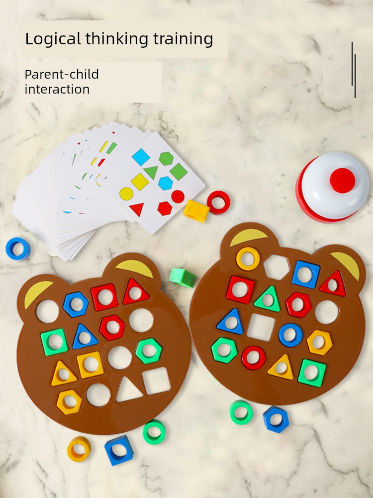 Geometric Shape 6-Year-Old Montessori Early Education Educational Toys