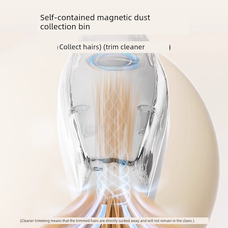 Cat Foot Shaving Device Shaving Push Hair Suction Clippers Trimming Foot Bottom Handy Gadget Electric Clipper for Pet and Dog