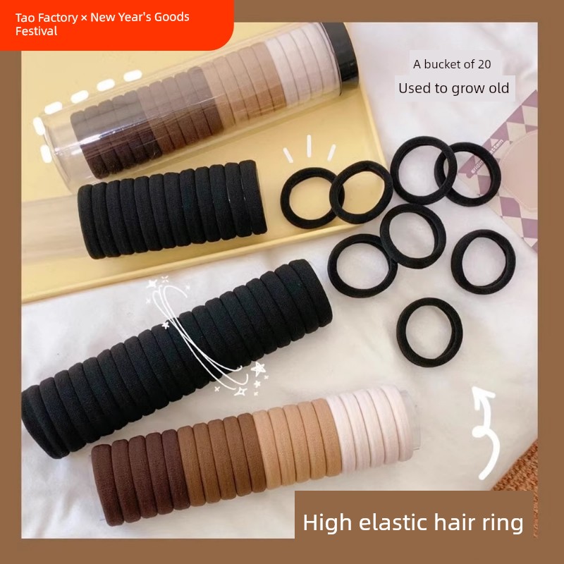 Summer Simplicity Elegant High Ponytail Hair String Rubber Band