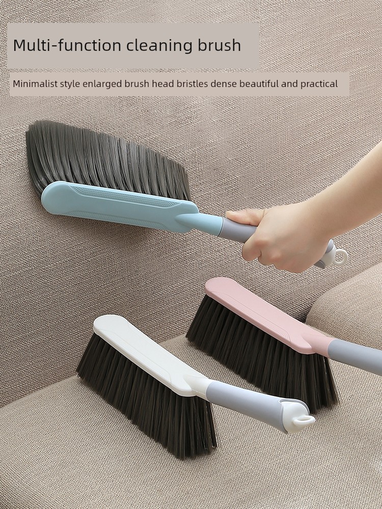 Cleaning Bed Brush For Home Dusting Brush Bed Brush Long Handle Soft Fur Broom Kang Sweeping Brush Bedroom Carpet Bed Cleaning