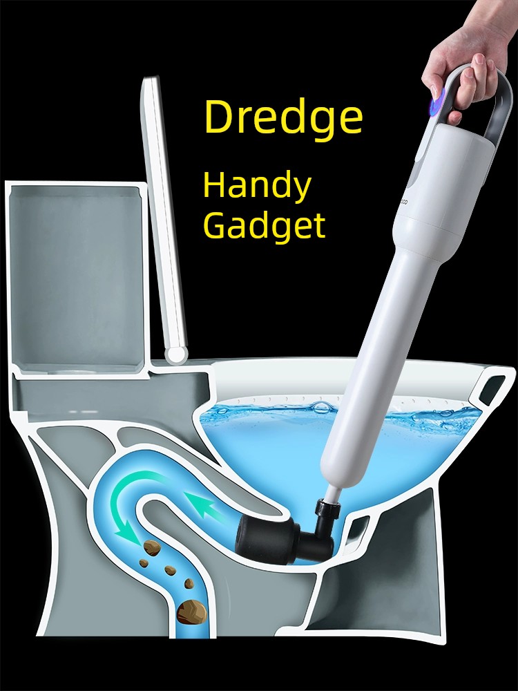 Toilet Toilet Blocking Special Tool Sewer Drainage Facility Toilet Plunger For Home Kitchen New Poke Pipe Handy Gadget