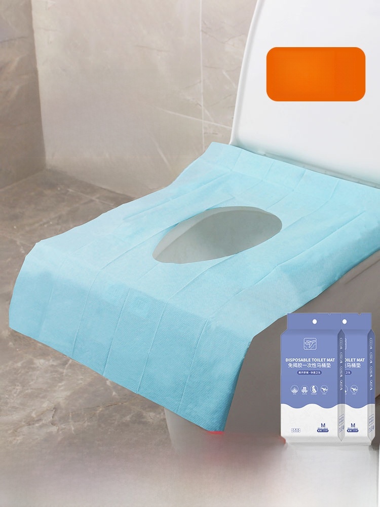 Full Coverage Hotel Maternity Waterproof Disposable Toilet Mat