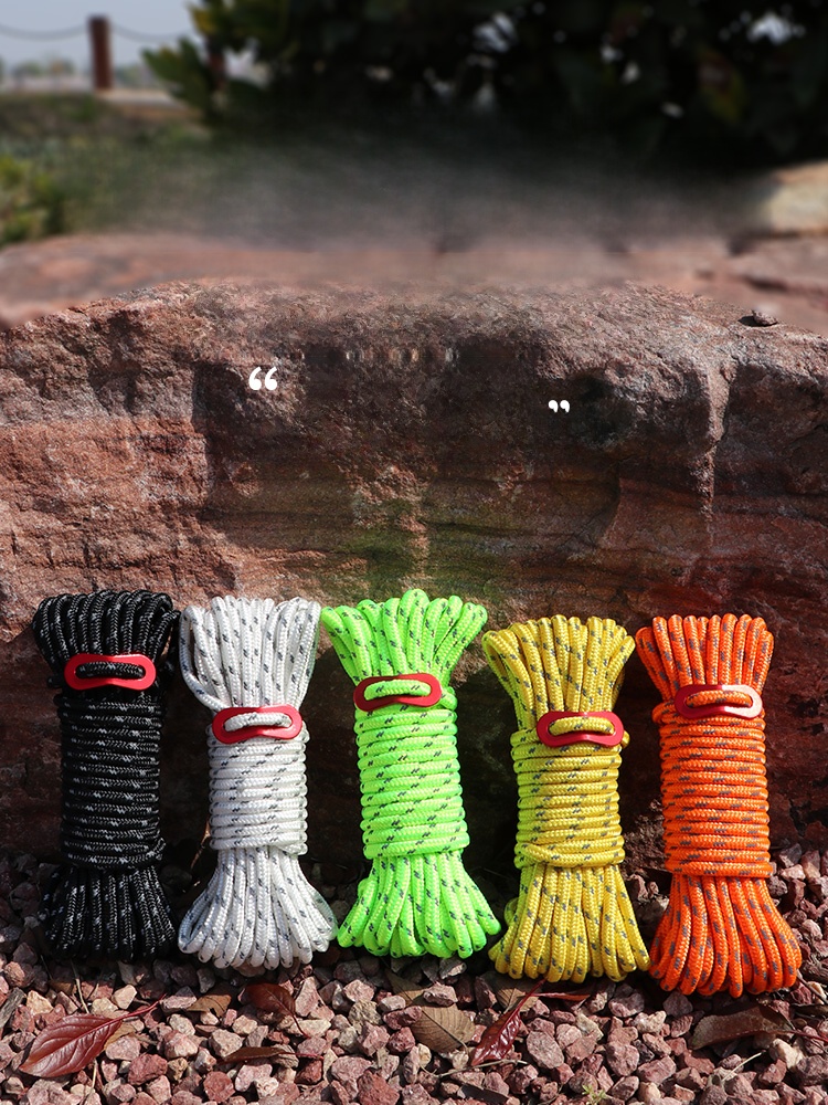 Camping Fixed Tent Night Rope Windproof Outdoor