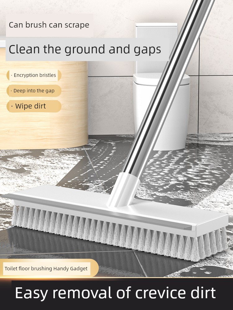 Floor Brush Bathroom Wall Bristle Gap Brushes Long Handle Domestic Toilet No Dead Angle Cleaning Gadget