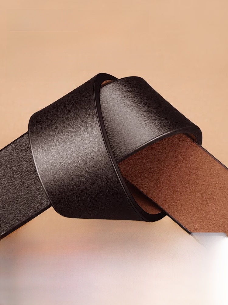 Paul K-style Tide Casual Young and Middle-aged Men's Leather Belt
