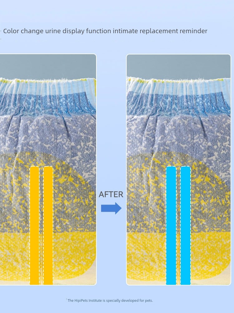 Hippie Dog Instant Sucking Dog Physiological Diapers Baby Diapers Male Dog Special Female Canine Aunt Handy Gadget Pet Diaper