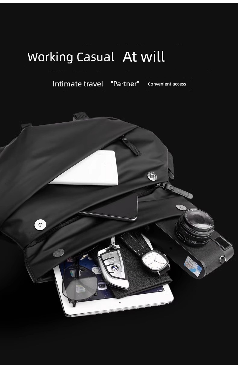 Waterproof Cycling Crossbody Bag - Large Capacity