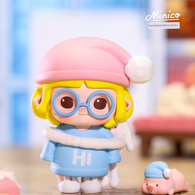Minico Fantasy World Series Hand-Made Blind Box PopMart Pop Mart Set of Ornaments Cute Doll