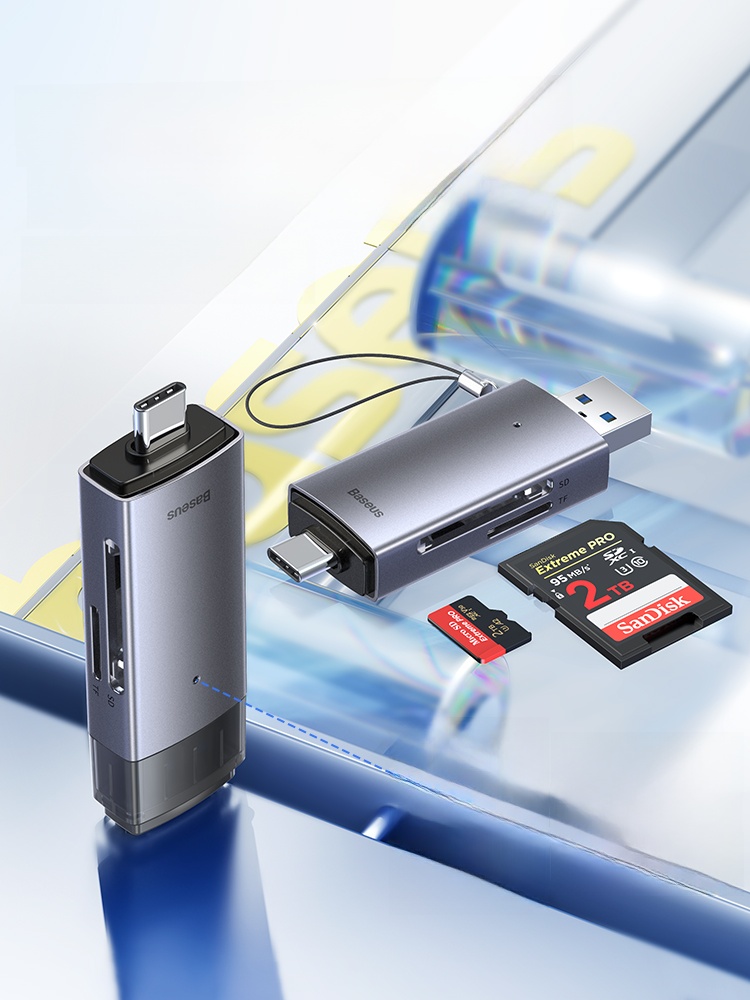 BASEUS Universal Computer External Apple Tablet Card Reader
