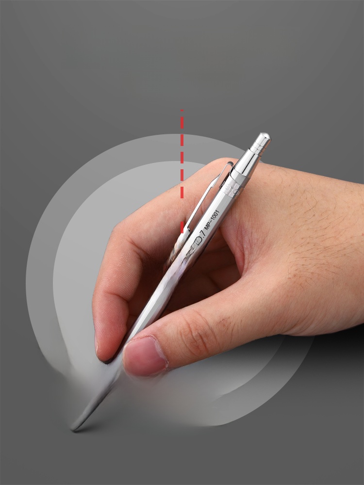 Chenguang Propelling Pencil Elementary School Student 0.5 Refill Not Easy to Break Core 2 to Kids Examination Exclusive Pencil Office Classy Metal Activity 0.7 Pencil Refill Feel Low Center of Gravity Activity Pen Writing