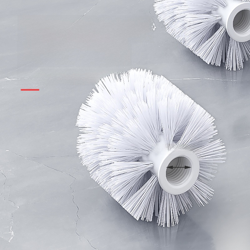 Long Handle Replacement Head Neutral Bathroom Brush Toilet