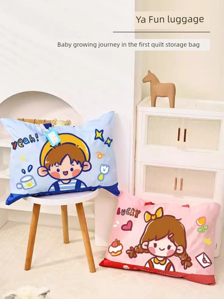 Dopamine Kindergarten Duvet Buggy Bag Clothing Bedding Kids School Moving Packing Bagged Quilt Quilt Bag