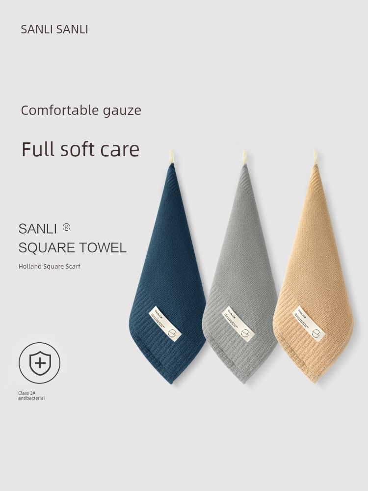 Sanli Cotton Soft Water-Absorbing Quick-Drying Face Washing Gauze