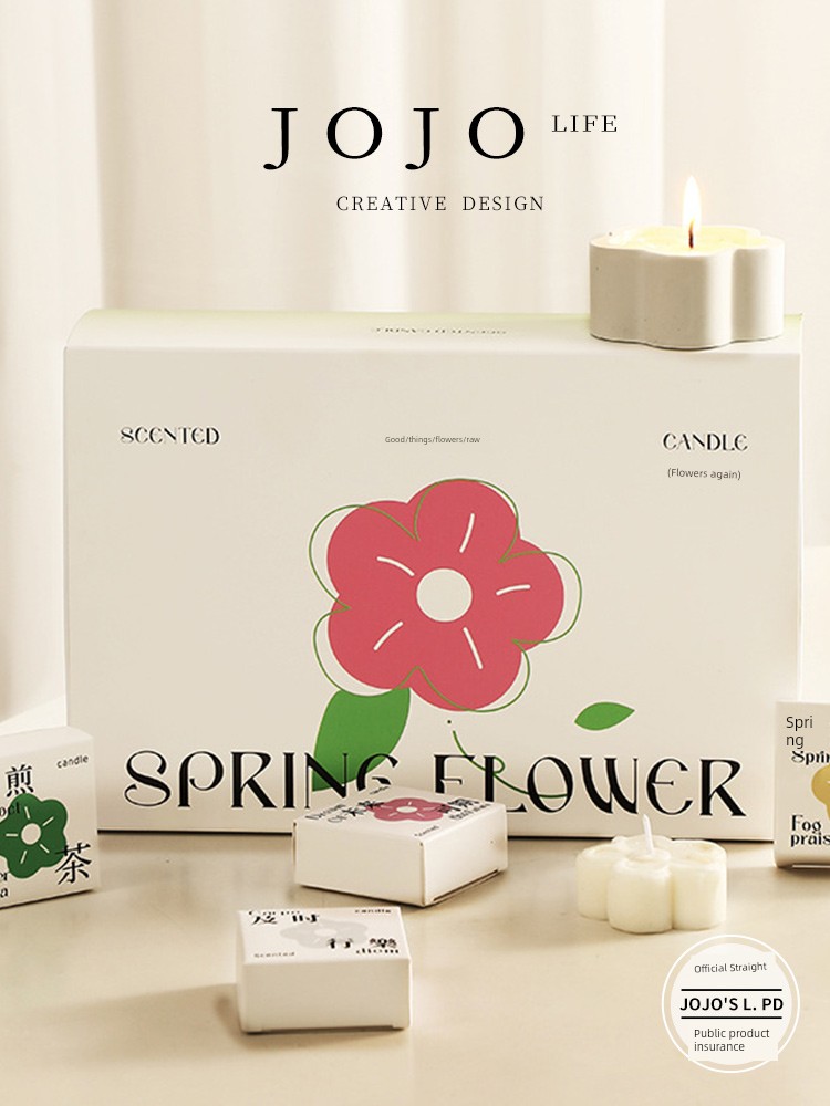 Jojo's L. Pd. Pain. Candle Aromatherapy Gift Set Gypsum Creative Soy Wax Fragrance | Pain Bi