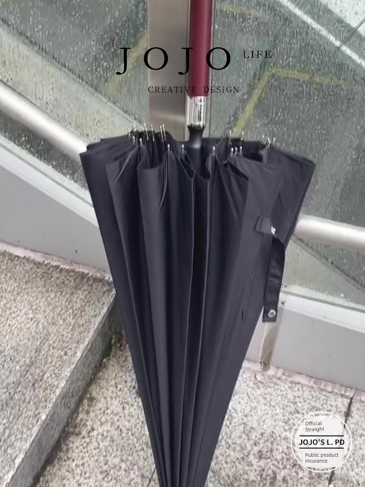 Jojo's L. Pd. Edict.24 Strong Bone Wind-Resistant Umbrella Oversized Fancy Men | Ruler