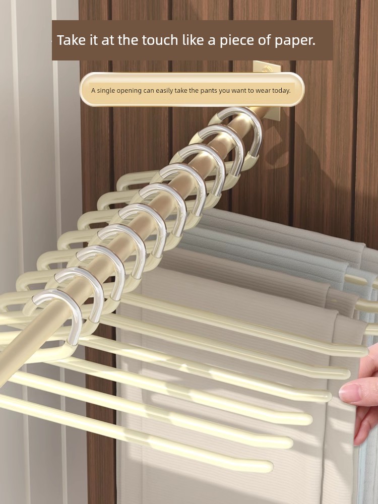 Dedicated Wardrobe Built-in Storage Fantastic Goose Pant Rack