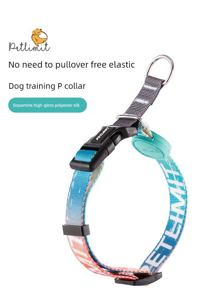 Rope Golden Retriever Explosion-Proof Dog Walking Artifact Half P Chain
