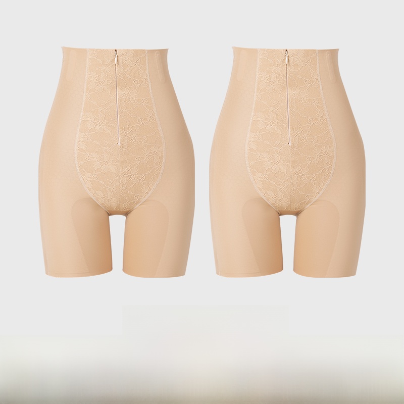 بنطلون تشكيل الجسم عالي الوسط مع انقباض قوي لجزء ا...