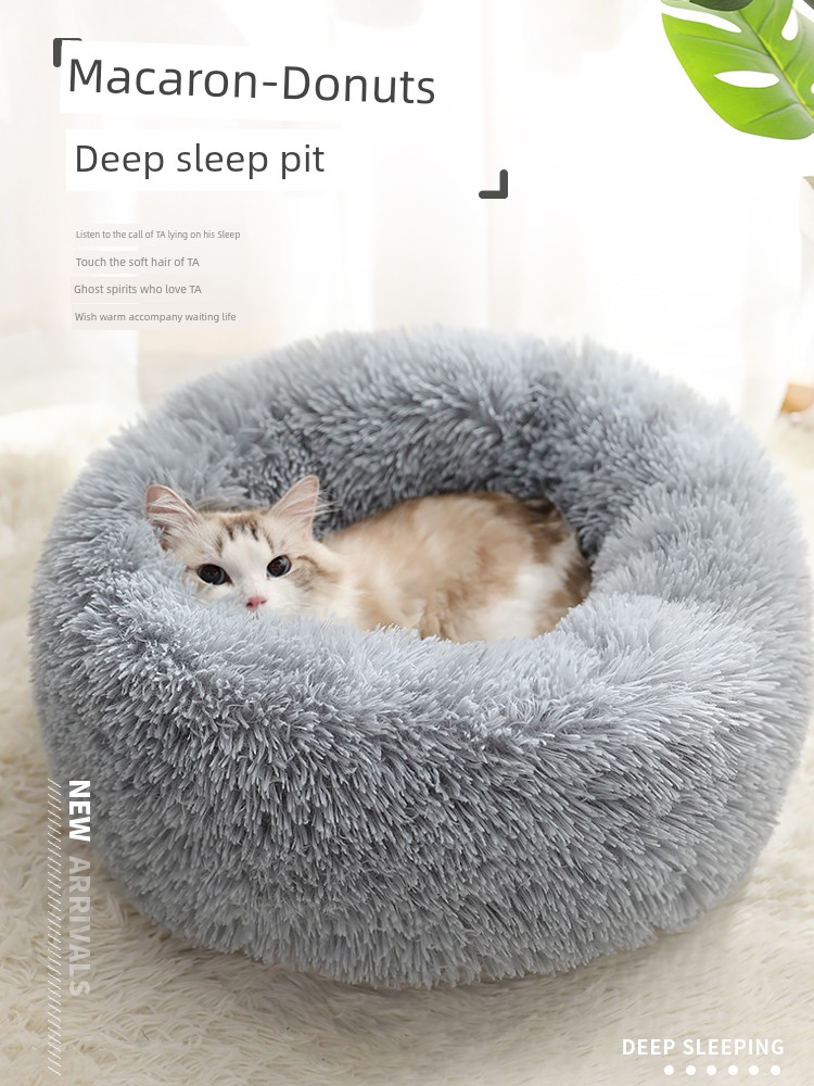 Kennel Heattech Pet Bed Deep Sleep Cat Nest