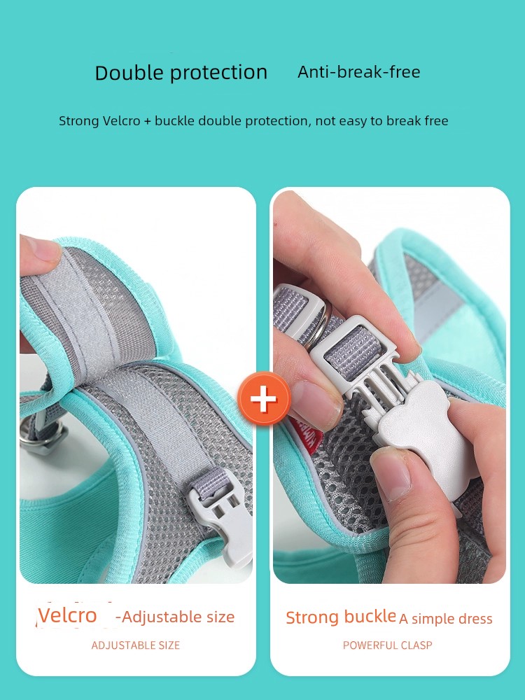 夜光宠物全身反光牵引绳