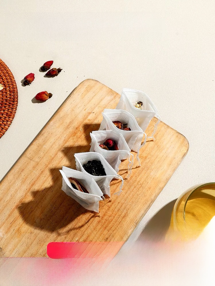 Non-Woven Bag Tea Bags Disposable Plastic Package Sub-Packaging Tea Fried Medicine Gauze Bag Filter Packaging Bag Food
