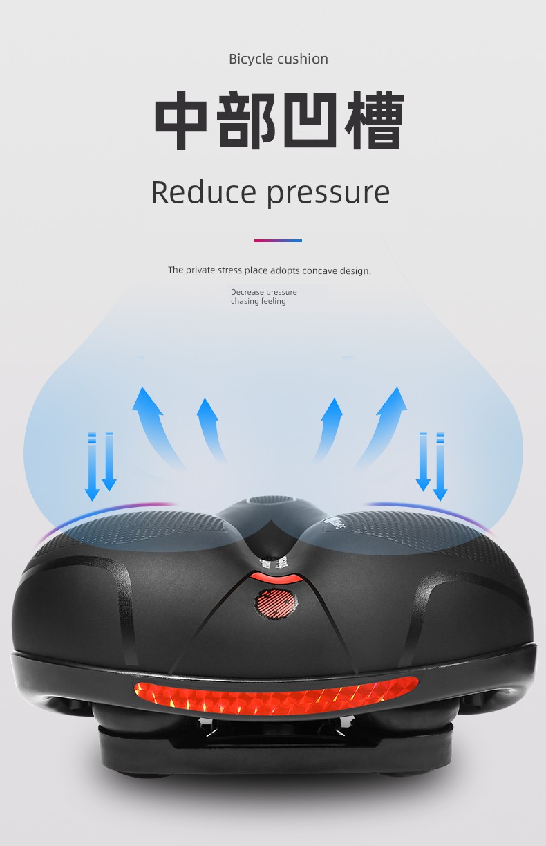 Premium Soft Bike Saddle Seat Cover