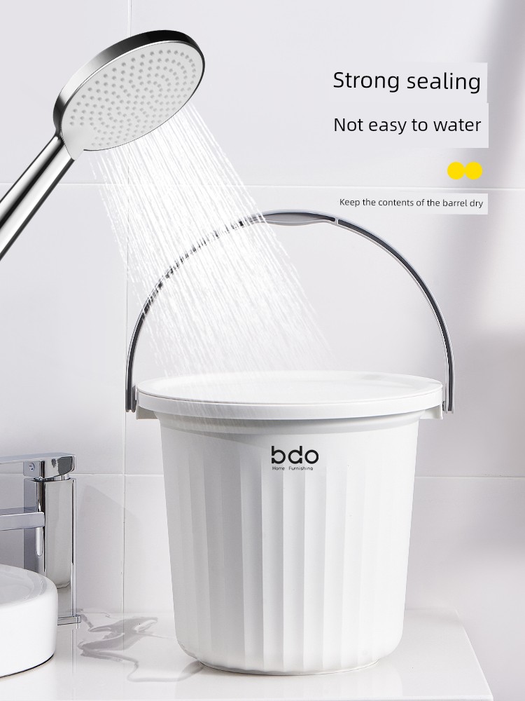 BDO с крышкой, бытовой пластиковый таз, студенческое ведро, в котором можно сидеть