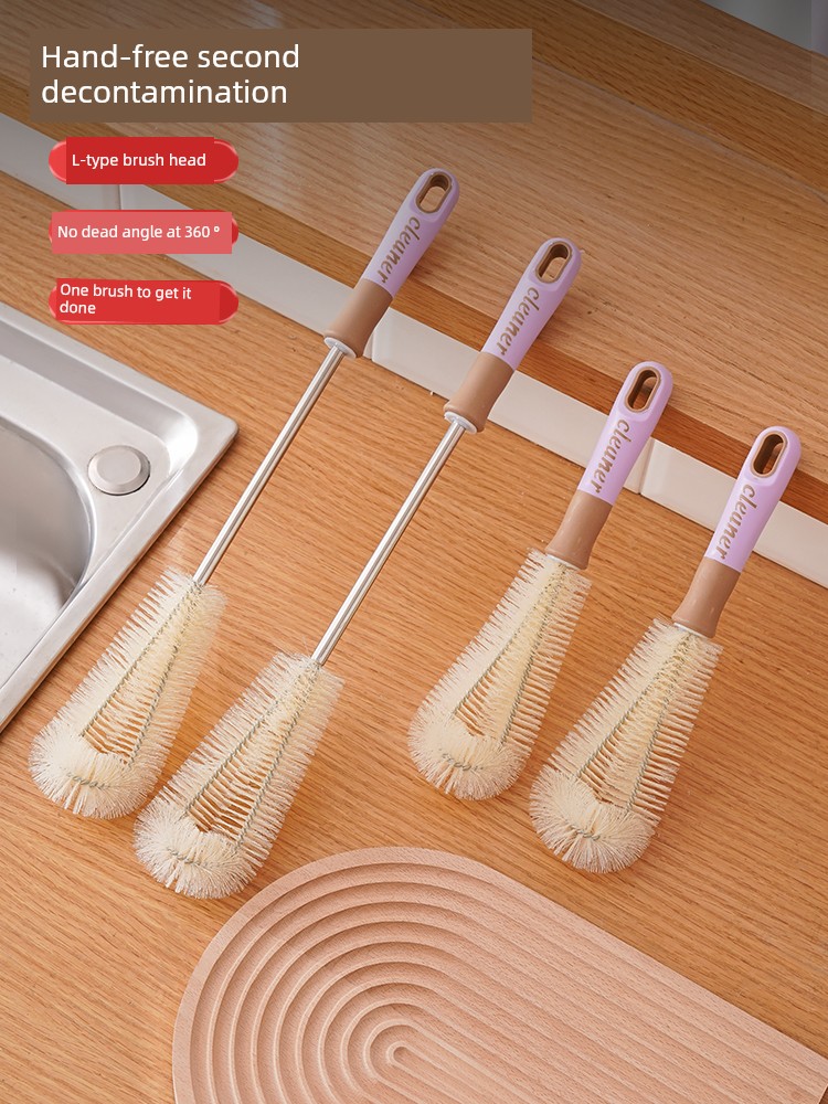 Long Handle Wash No Dead Angle Water Kettle Milk Bottle Cytoderm Breaking Machine Cup Brush