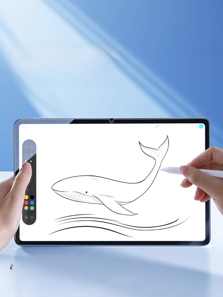 Applicable to Xiaomi Tablet 7 Tempered Film 6/7pro Protection 5spro Redmi Redmipadpro New Arrival Full Screen Redmipadse Computer Redmipad11-Inch 11.2-Class Paper Se Sticker Max
