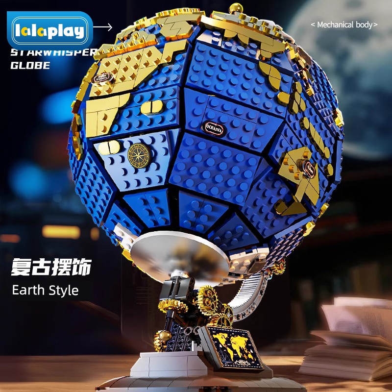2025 New Arrival Earth Instrument Building Blocks Educational Assembled Toys 6-12 Years Old Kids Puzzle Birthday Gift for Boy