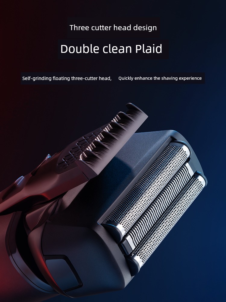 Ox Shaver Electric Shaver Men Rechargeable Fully Washable Reciprocating Portable Beard Shaving Peeler