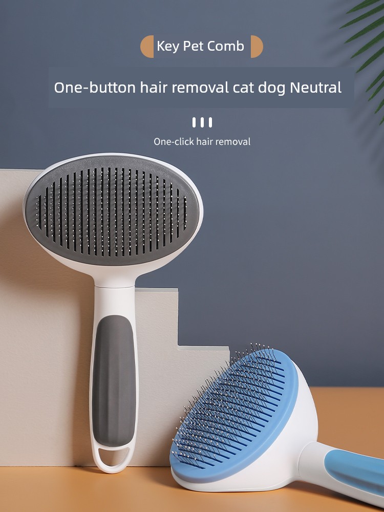 Cat Comb Floating Hair Comb Hair Brush Dog Hair Removal Cat Petting Handy Gadget Cleaning Long Hair Special Pet Cat Supplies