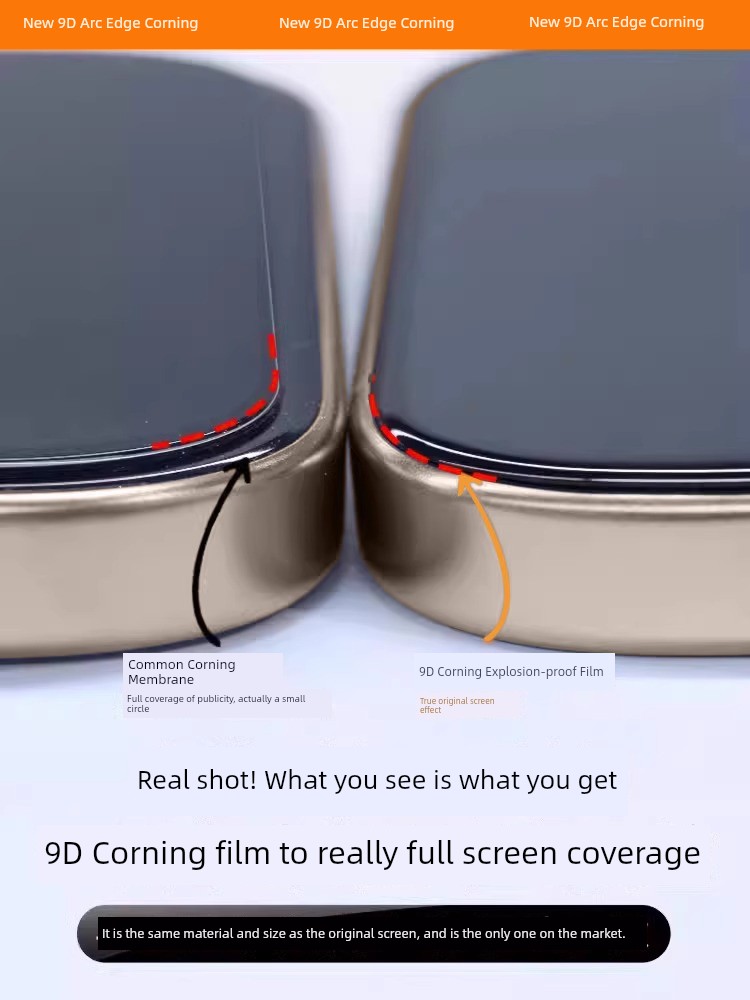 No Dusty Tempered Film Iphone14 Full-Cover HD Apple