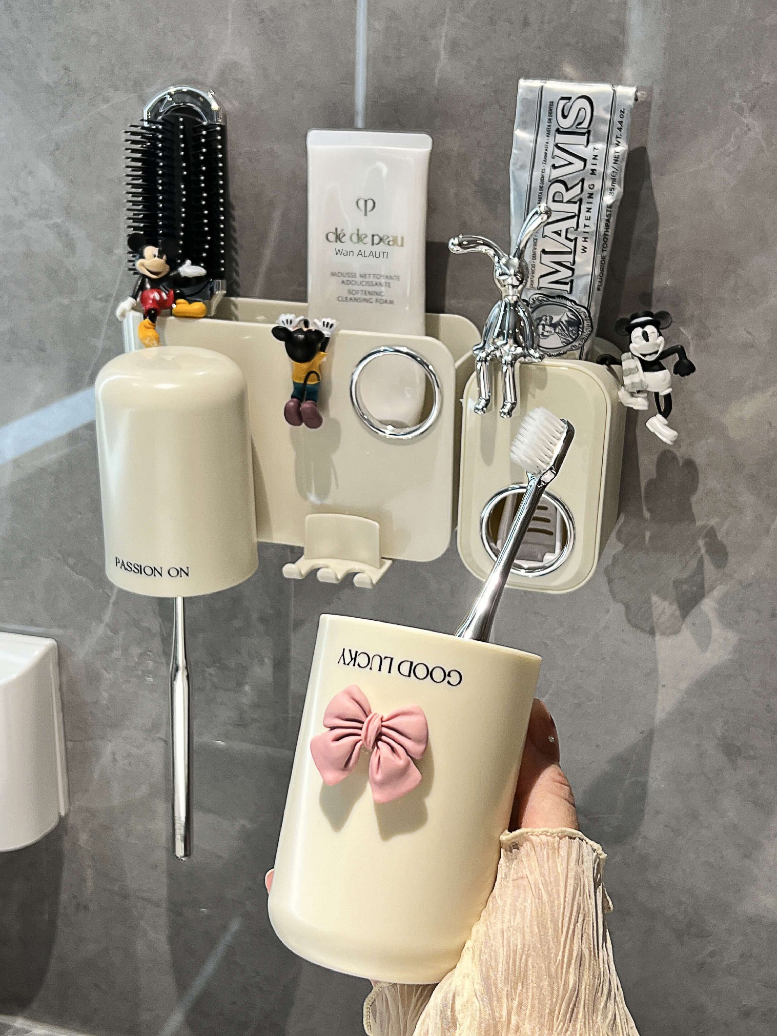 Cup Gargle Cup Tooth Cup For Home Good-looking Accessible Luxury Couple Cleaning Kit Tooth-Cleaners Cup Cup Toothbrush Cup