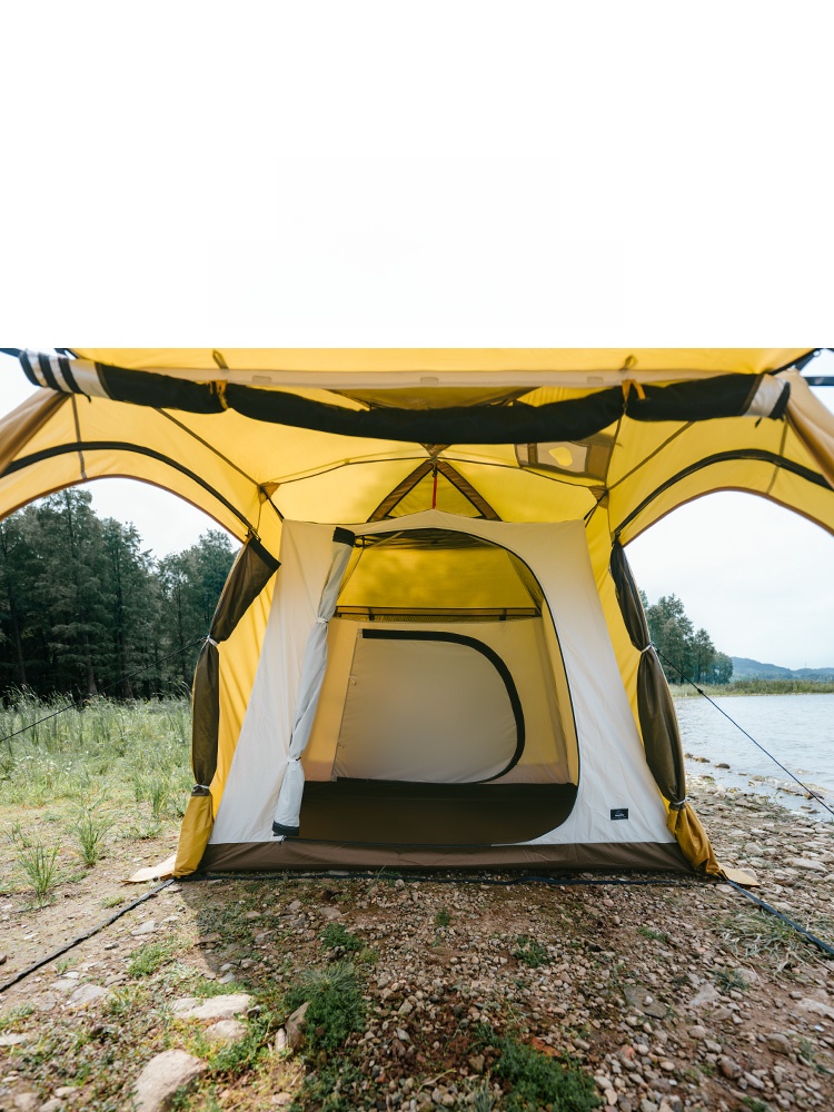 Naturehike Naturehike Sand Dune 7.6 One Room One Living Room Tent Outdoor Camping Large Rain-Proof Cold-Proof Windproof Tent