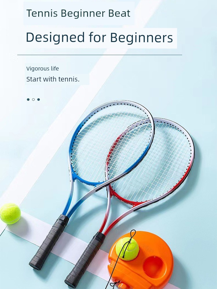 Kids Rebound Tennis Trainer Outdoor Sports Matching Interactive Racket Suit 6-8 Years Old 9 Baby Indoor Toys