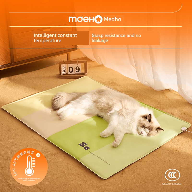 Pet Electric Blanket Special Cat Heating Mat Constant Temperature Heating Dog Heater Winter Heating Plate Warm Artifact