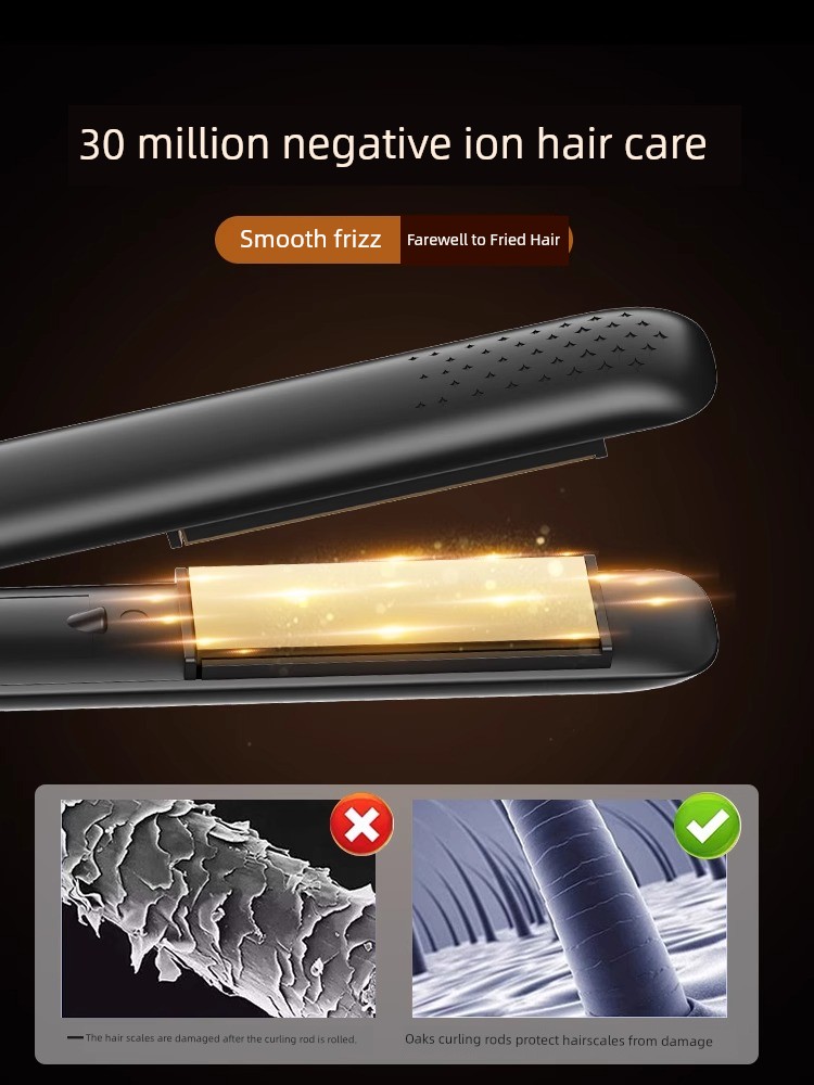 Ox Hair Curler Men Special Short Hair Mini Hair Styling Iron Boys Perm Hair Straightener Small Fluffy Handy Gadget