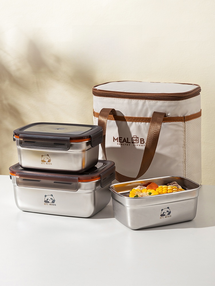 Modern Housewife Lunch Box Office Worker Primary School Student Stainless Steel