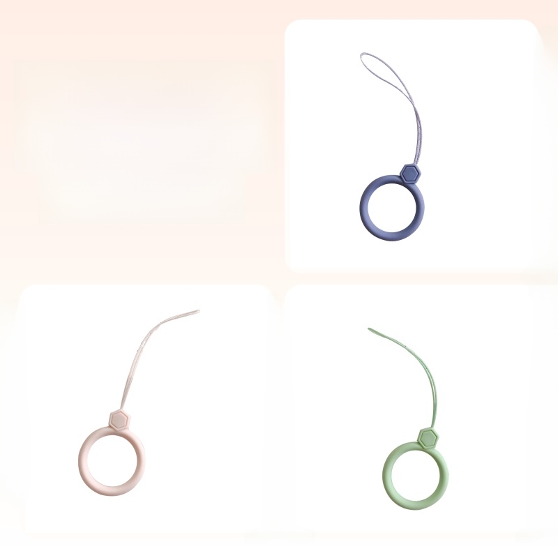 Fastened Ring Liquid Silicone Matcha Green 1 Mobile Phone