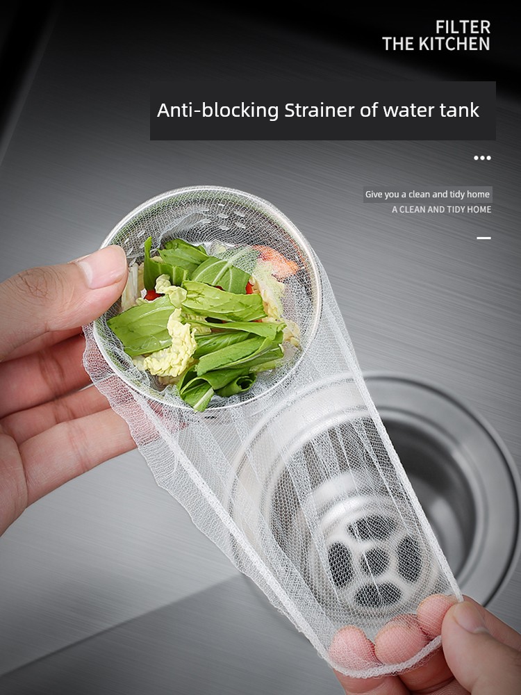 Disposable Kitchen Sink Garbage Filter Net Sewer Vegetable Washing Basin Leftovers Sink Cleaning Floor Drain Net