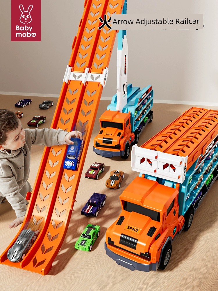 Deformation Kids Birthday Gift for Boy 3 Years Old Rail Car